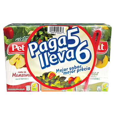 NECTAR PETIT 200ML PAGUE 5 LLEVE6 1000ML NECTAR PETIT 200ML PAGUE 5 LLEVE6 1000ML