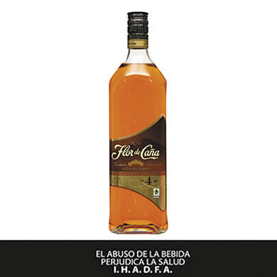 RON FLOR DE CANA ANEJO ORO 4ANOS 1000ML RON FLOR DE CANA ANEJO ORO 4ANOS 1000ML