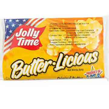 POP CORN JOLLY TIME BUTTER LICIOUS 100GR POP CORN JOLLY TIME BUTTER LICIOUS 100GR