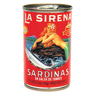 SARDINA LA SIRENA SALSA DE TOMATE 155GR SARDINA LA SIRENA SALSA DE TOMATE 155GR