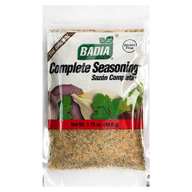 ESPECIE BADIA SAZON COMPLETA 49 6 GR ESPECIE BADIA SAZON COMPLETA 49 6 GR