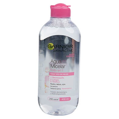 AGUA MICELAR GARNIER TODO EN 1 400ML AGUA MICELAR GARNIER TODO EN 1 400ML