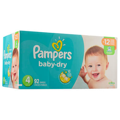 PANAL PAMPERS BABY DRY SUPER T4 92U PANAL PAMPERS BABY DRY SUPER T4 92U