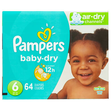 PAMPERS BABY DRY SUPER 6 66 UND PAMPERS BABY DRY SUPER 6 66 UND