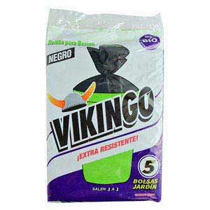 BOLSA BAS VIKINGO NEGRA PAQU JARDIN 5EA BOLSA BAS VIKINGO NEGRA PAQU JARDIN 5EA