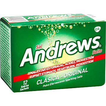 SAL ANDREWS ORIGINAL 12 SOBRES SAL ANDREWS ORIGINAL 12 SOBRES