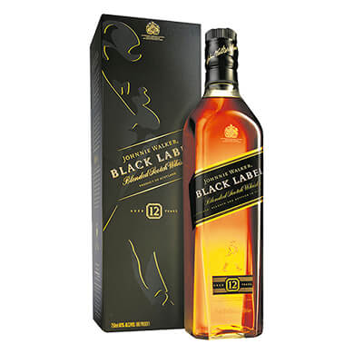 WHISKY JOHNNIE WALKER BLACK LABEL 750 ML WHISKY JOHNNIE WALKER BLACK LABEL 750 ML