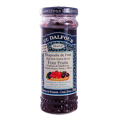 MERMELADA ST DALFOUR DE 4 FRUTAS 284GR MERMELADA ST DALFOUR DE 4 FRUTAS 284GR
