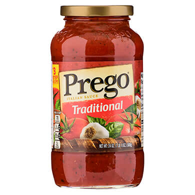 SALSA PREGO TRADITICIONAL 680GR SALSA PREGO TRADITICIONAL 680GR