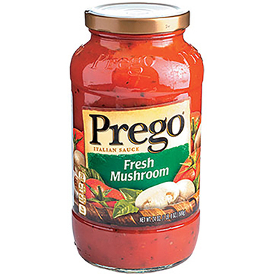 SALSA PREGO CON HONGOS 680GR SALSA PREGO CON HONGOS 680GR