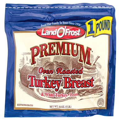 JAMON PAVO ASADO LAND O F PREMIUM 454GR JAMON PAVO ASADO LAND O F PREMIUM 454GR