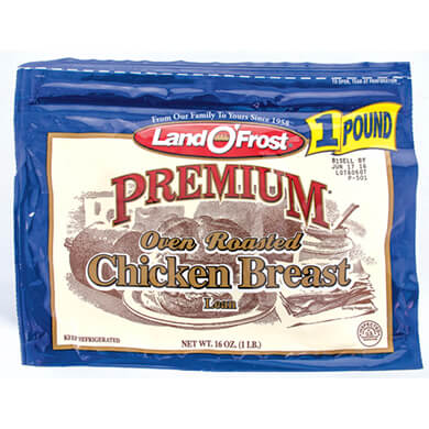 JAMON POLLO COCIDO LAND O FROST 454GR JAMON POLLO COCIDO LAND O FROST 454GR