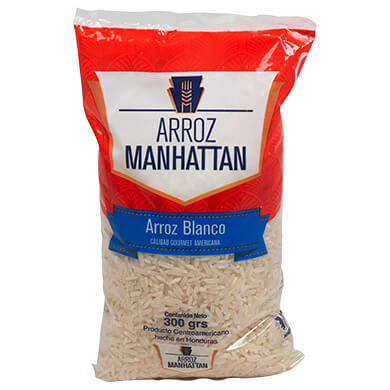 ARROZ MANHATTAN ESCALDADO 300 GR ARROZ MANHATTAN ESCALDADO 300 GR