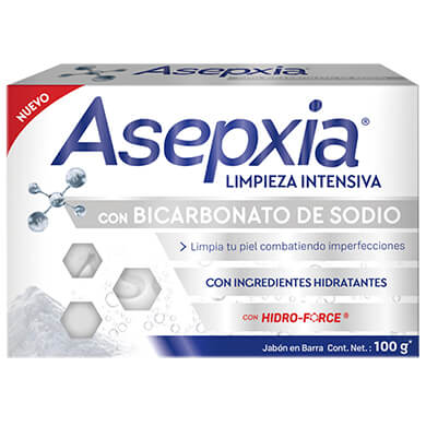 JABON ASEPXIA BICARBONATO SODIO 100GR JABON ASEPXIA BICARBONATO SODIO 100GR