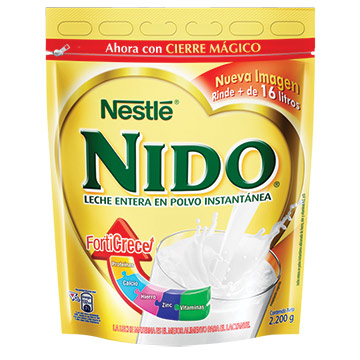 LECHE NIDO FORTICRECE BOLSA 2200GR LECHE NIDO FORTICRECE BOLSA 2200GR
