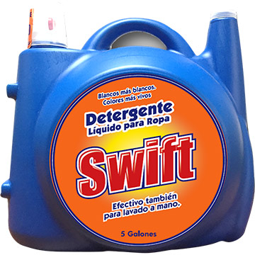 DETERGENTE LIQUIDO SWIFT 18.92 LITROS DETERGENTE LIQUIDO SWIFT 18.92 LITROS