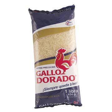 ARROZ GALLO DORADO PRECOCIDO 454 GR ARROZ GALLO DORADO PRECOCIDO 454 GR