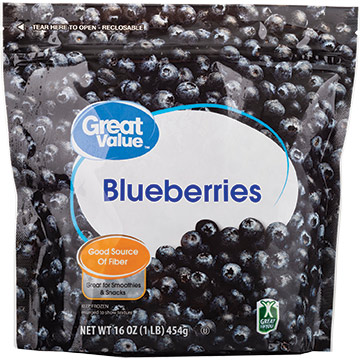 ARANDANOS GREAT VALUE CONGELADOS 340 GR ARANDANOS GREAT VALUE CONGELADOS 340 GR