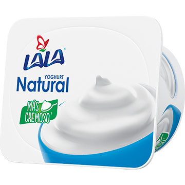 YOGURT LALA BATIDO NATURAL 125 GR YOGURT LALA BATIDO NATURAL 125 GR