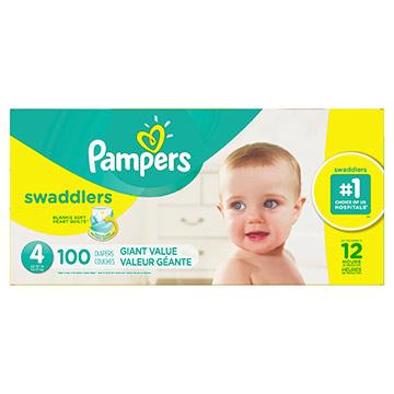 PANAL PAMPERS SWADDLERS S4 GIANT 100EA PANAL PAMPERS SWADDLERS S4 GIANT 100EA
