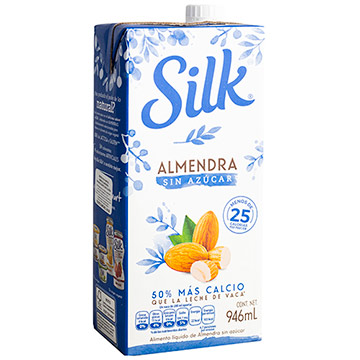BEBIDA SILK ALMENDRA SIN ENDULZANTE 946M BEBIDA SILK ALMENDRA SIN ENDULZANTE 946M