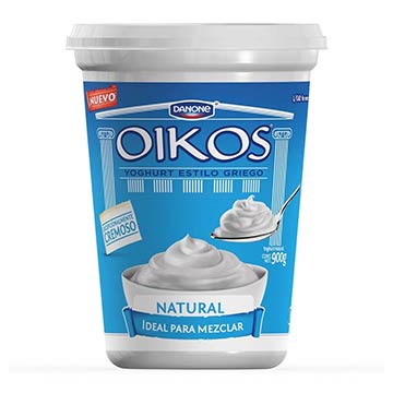 YOGURT DANONE OIKOS NATURAL 900GR YOGURT DANONE OIKOS NATURAL 900GR