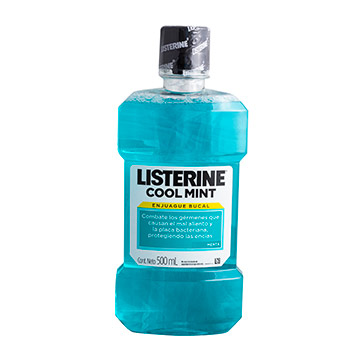 ENJUAGUE BUC LISTERINE COOL MINT 500ML ENJUAGUE BUC LISTERINE COOL MINT 500ML