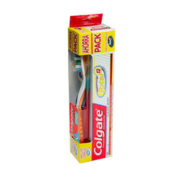 CEPILLO COLGATE 360MAS CREMA DENTAL 1U CEPILLO COLGATE 360MAS CREMA DENTAL 1U