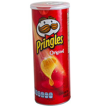 PAPAS PRINGLES ORIGINAL 124 GR PAPAS PRINGLES ORIGINAL 124 GR