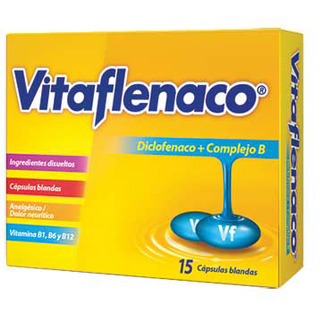 VITAFLENACO 15 CAPSULAS VITAFLENACO 15 CAPSULAS