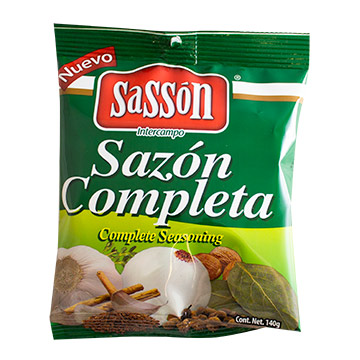 SAZON COMPLETA SASSON 140 GR SAZON COMPLETA SASSON 140 GR