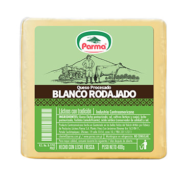 QUESO PARMA POLI BLANCO PROCESADO 400GR QUESO PARMA POLI BLANCO PROCESADO 400GR