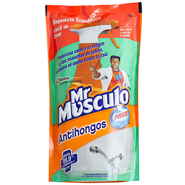 MR MUSCULO ANTIHONGOS BOLSA 500ML MR MUSCULO ANTIHONGOS BOLSA 500ML