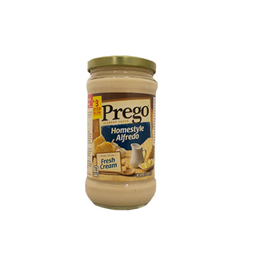 SALSA PREGO BLANCA ESTILO ALFREDO 411 GR SALSA PREGO BLANCA ESTILO ALFREDO 411 GR