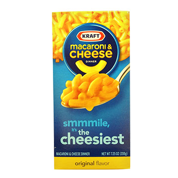MACARONI Y QUESO KRAFT DINNER 206 GR MACARONI Y QUESO KRAFT DINNER 206 GR