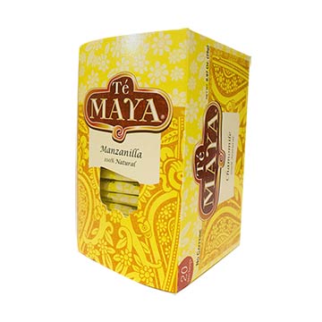 TE MAYA MANZANILLA 2O SOBRES 28 GR TE MAYA MANZANILLA 2O SOBRES 28 GR