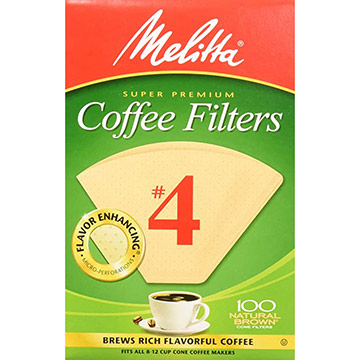 FILTROS MELITA PARA CAFETERA 100EA FILTROS MELITA PARA CAFETERA 100EA