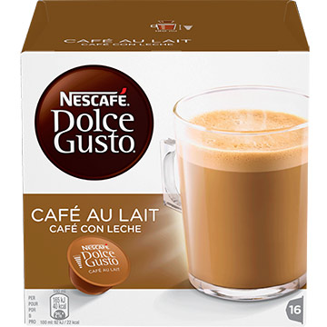 CAPSULA NESCAFE DLC GST CAFE LECHE 160GR CAPSULA NESCAFE DLC GST CAFE LECHE 160GR