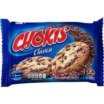 GALLETAS GAMESA CHOKIS 252 GR GALLETAS GAMESA CHOKIS 252 GR