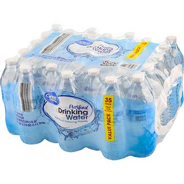 AGUA PURIFICADA GREAT VALUE 35PACK 500ML AGUA PURIFICADA GREAT VALUE 35PACK 500ML