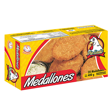 MEDALLONES NESER DE POLLO 20U 400GR MEDALLONES NESER DE POLLO 20U 400GR