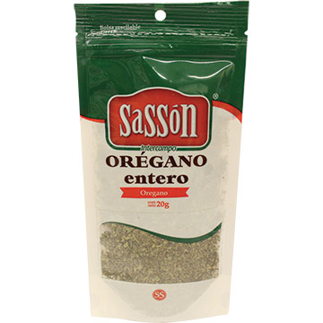 ESPECIA SASSON OREGANO ENTERO 20 GR ESPECIA SASSON OREGANO ENTERO 20 GR