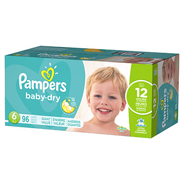 PANALES PAMPERS BABY DRY S696 PANALES PAMPERS BABY DRY S696