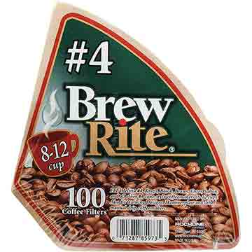 FILTROS PARA CAFETERA BREW RITE 100 EA FILTROS PARA CAFETERA BREW RITE 100 EA