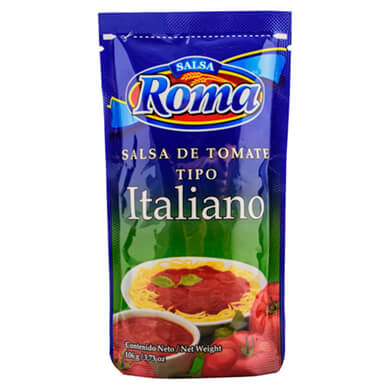 Salsa Roma tomate tipo italiana 106 g Salsa Roma tomate tipo italiana 106 g