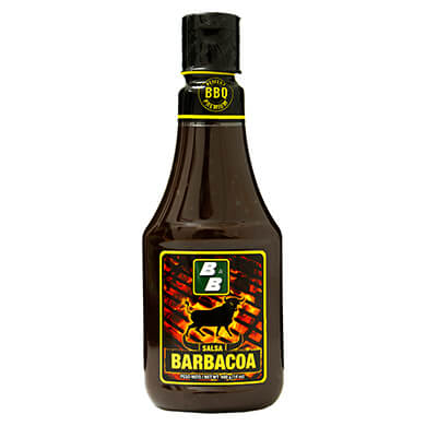 SALSA BYB BARBACOA 400GR SALSA BYB BARBACOA 400GR