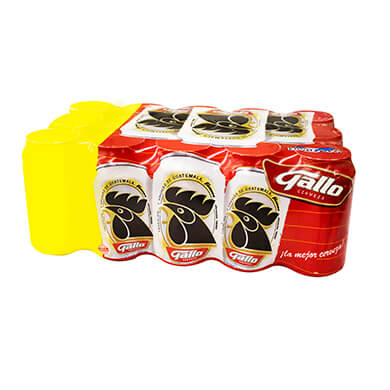 12 PACK GALLO CERVEZA LATA 350ML NORMAL 12 PACK GALLO CERVEZA LATA 350ML NORMAL