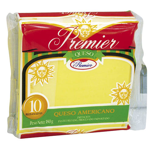Queso Premier procesado imitacion 180 g Queso Premier procesado imitacion 180 g