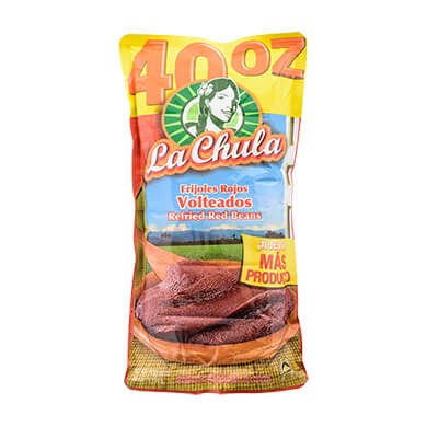 FRIJOLES ROJOS VOLTEADOS LA CHULA 1134GR FRIJOLES ROJOS VOLTEADOS LA CHULA 1134GR
