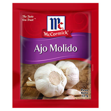 AJO MCCORMICK PURO MOLIDO 33GR AJO MCCORMICK PURO MOLIDO 33GR
